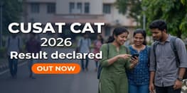 CUSAT CAT 2026 Result Declared at admissionscusatacin